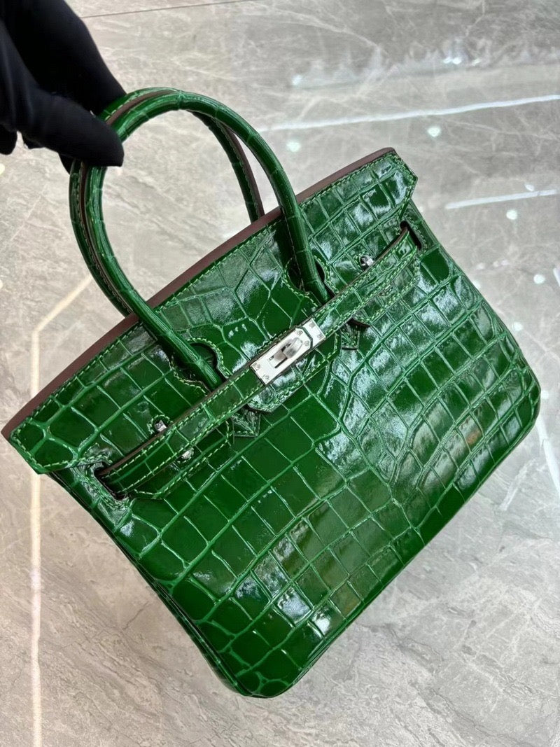 Sac « CROCO GREEN »