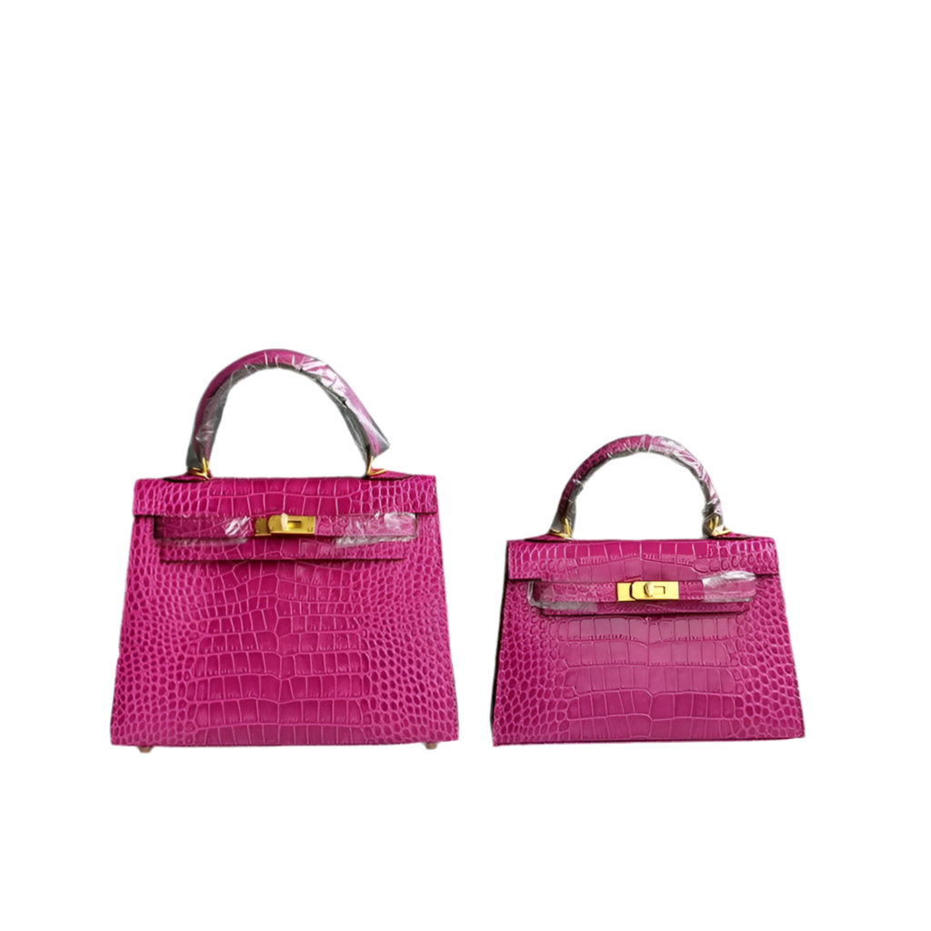 Sac « CROCO VIOLET »