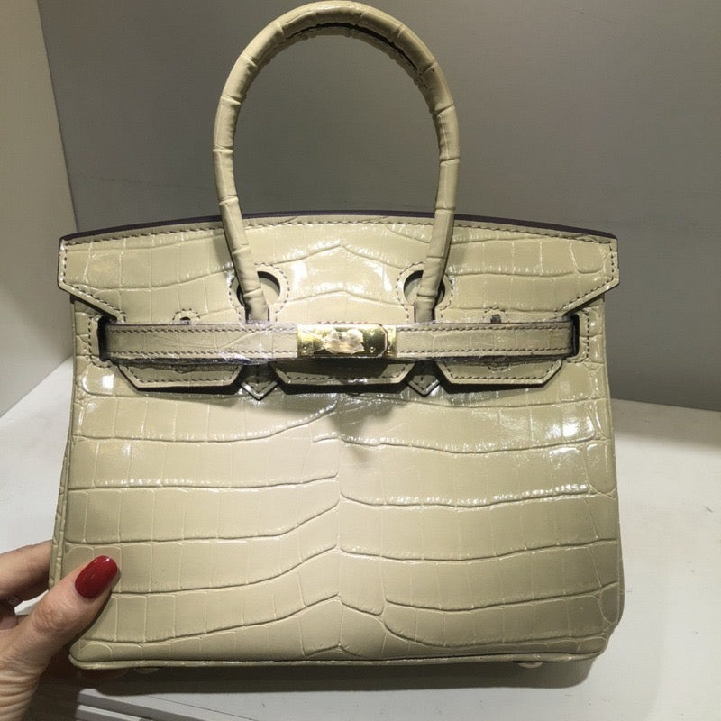 Sac « CROCO CREAM »