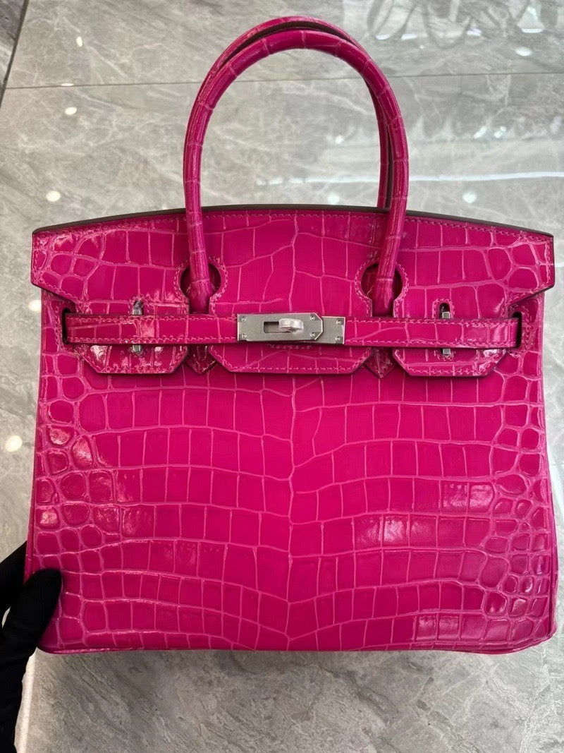 Sac « CROCO FUSCHIA »