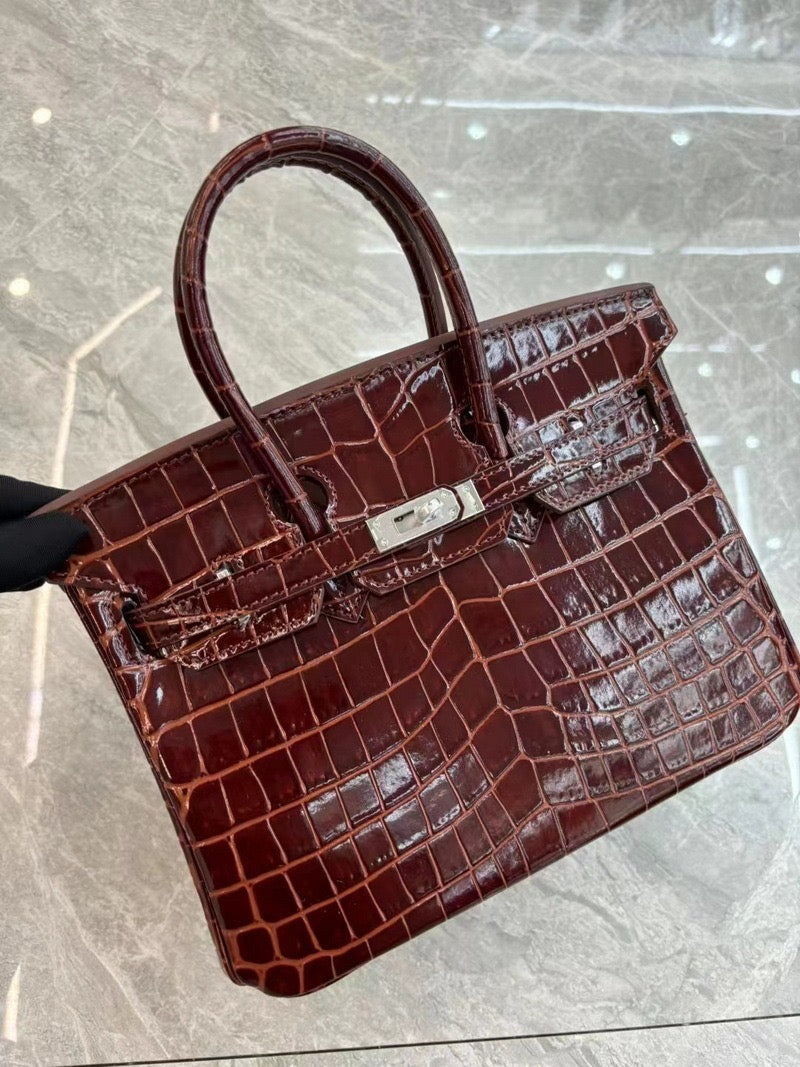 Sac « CROCO BROWN »