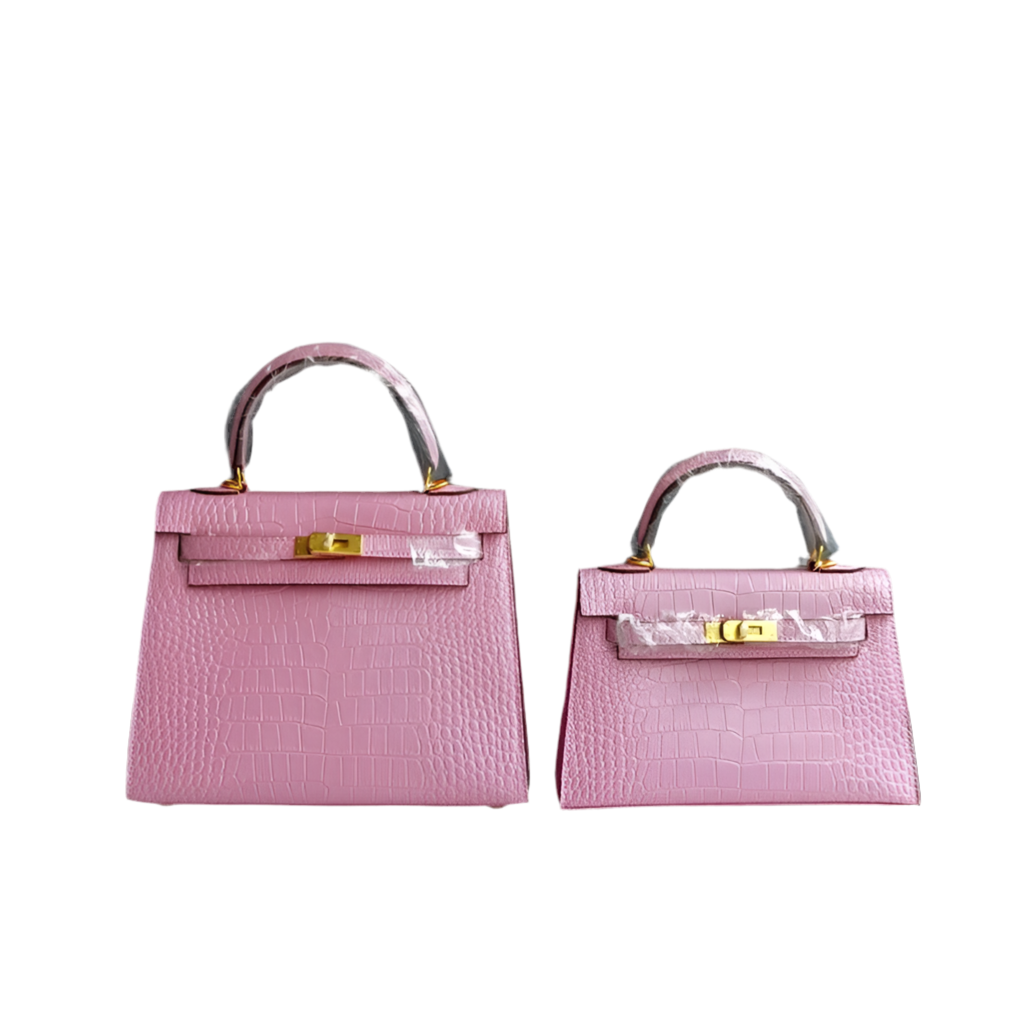 Sac « PINK CROCO »