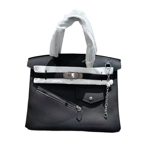 Sac structuré « ROCK » - Noir classique