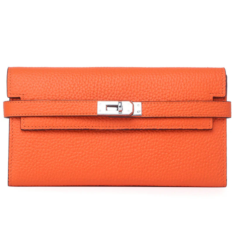 Porte monnaie orange